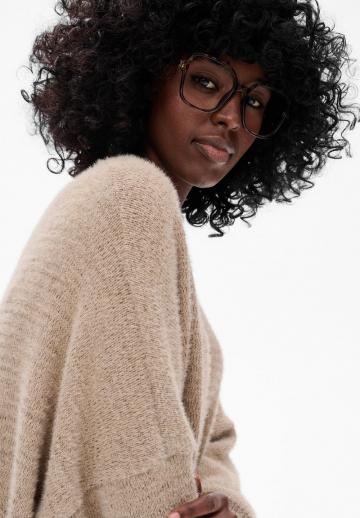 Длинный пуловер