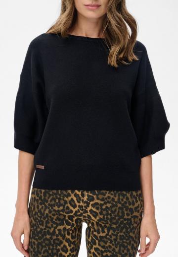 Пуловер с рукавом три четверти