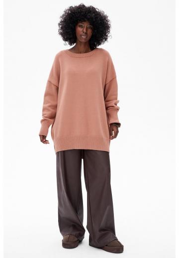 Длинный пуловер