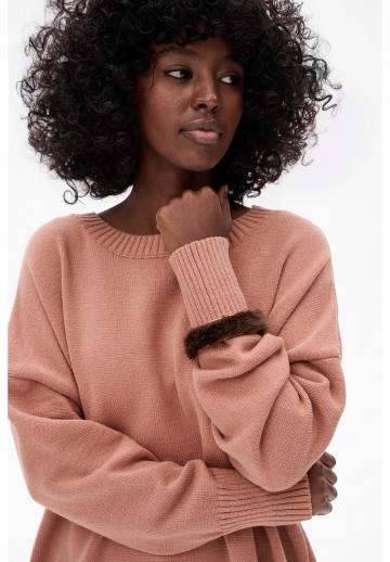 Длинный пуловер