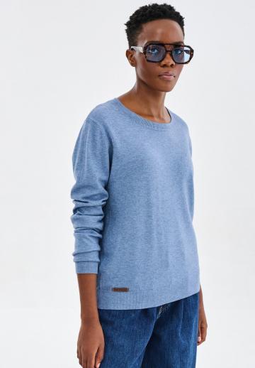 Длинный пуловер