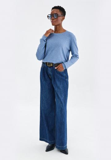 Длинный пуловер