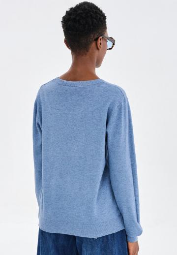 Длинный пуловер