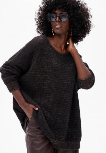 Длинный пуловер