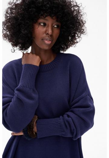 Длинный пуловер