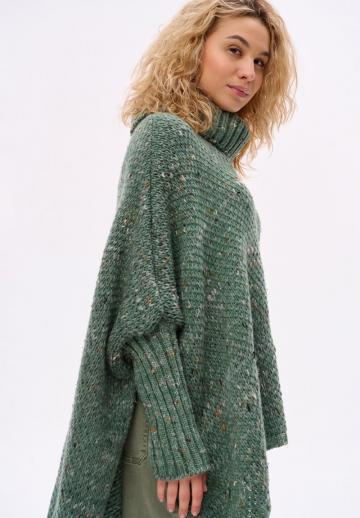 Длинный пуловер