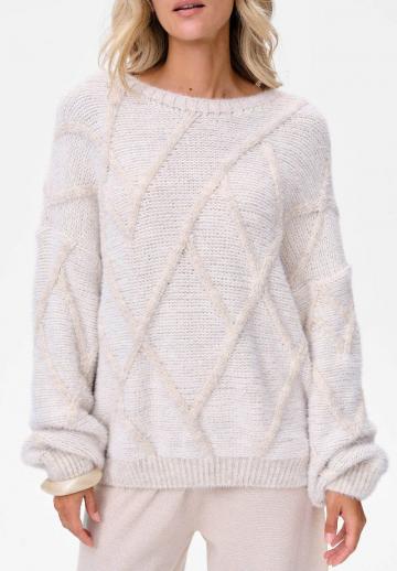 Длинный пуловер