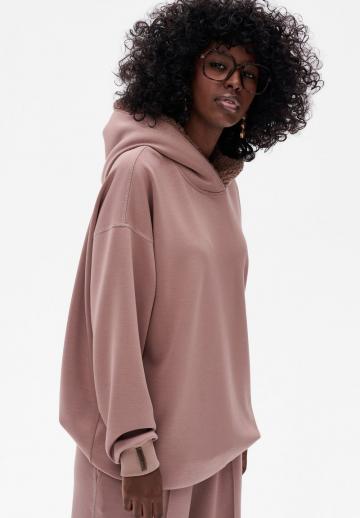 Пуловер с капюшоном