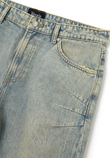 Прямые джинсы