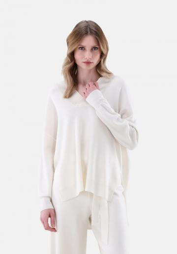 Длинный пуловер