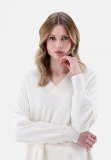 Длинный пуловер