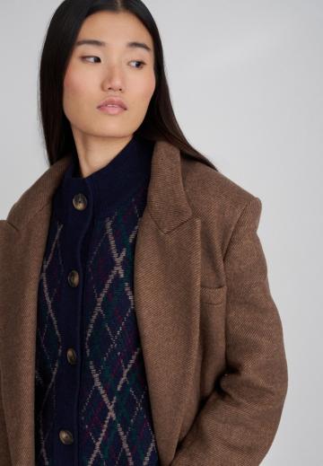 Шерстяное пальто