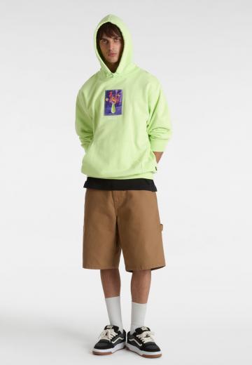 Пуловер с капюшоном