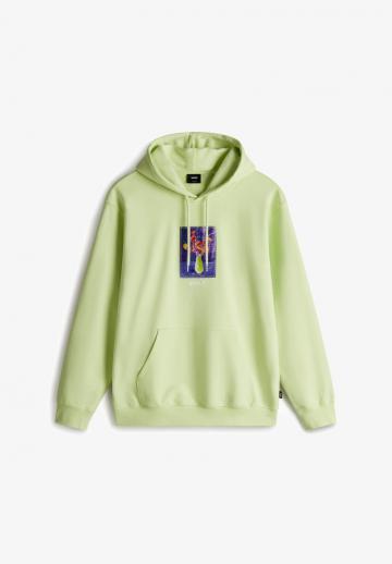 Пуловер с капюшоном