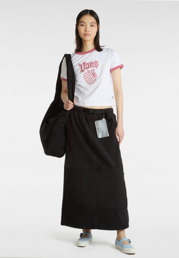 Юбка с накладными карманами