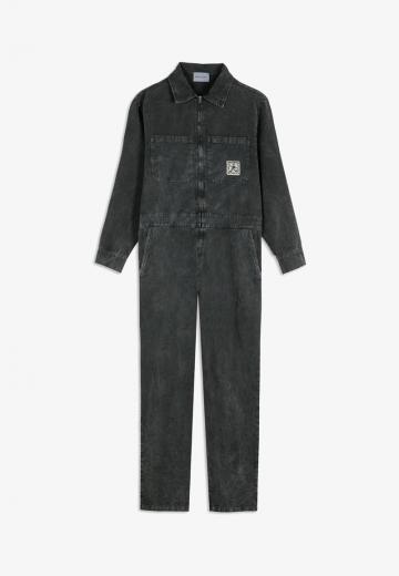 Джинсовый комбинезон