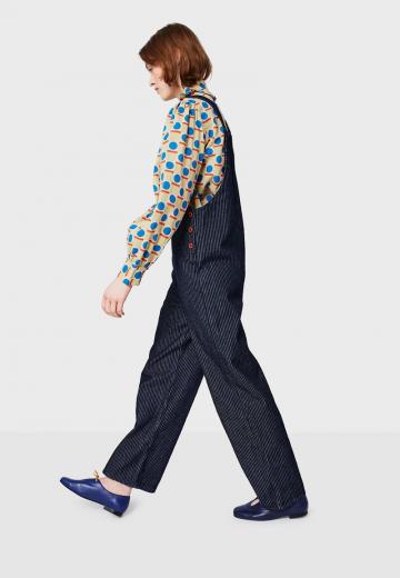 Джинсовый комбинезон