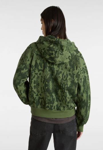 Пуловер с капюшоном