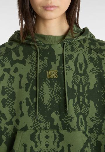 Пуловер с капюшоном