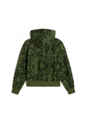 Пуловер с капюшоном