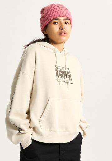 Пуловер с капюшоном