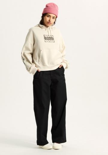 Пуловер с капюшоном