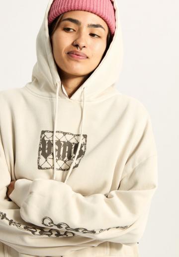 Пуловер с капюшоном