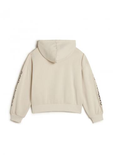 Пуловер с капюшоном