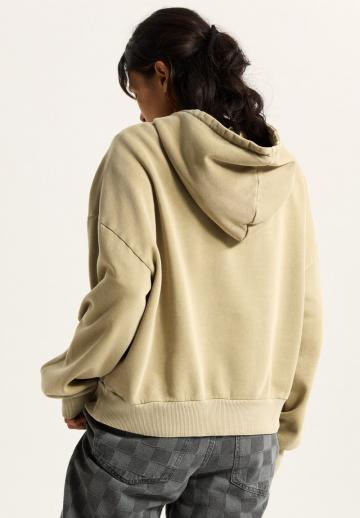 Пуловер с капюшоном