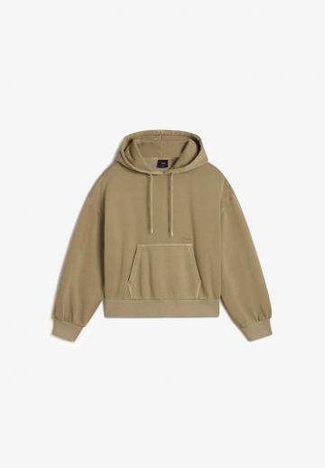 Пуловер с капюшоном