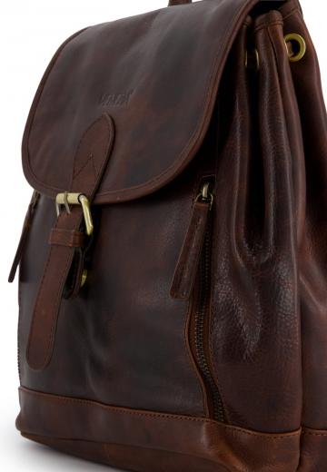 Кожаный рюкзак
