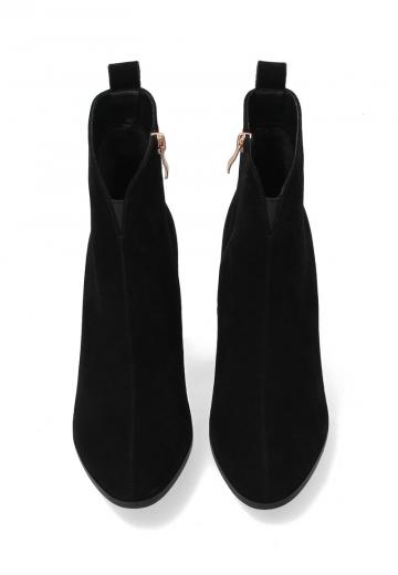 Полусапожки на высоком каблуке