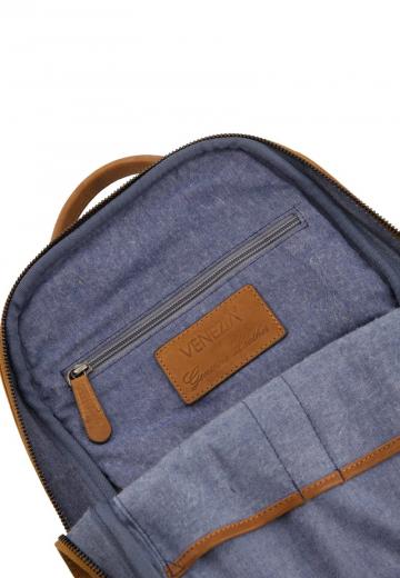 Кожаный рюкзак