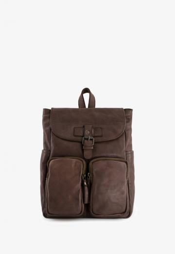 Кожаный рюкзак