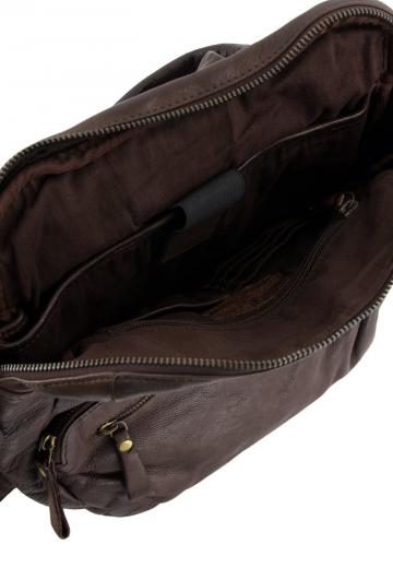 Кожаный рюкзак