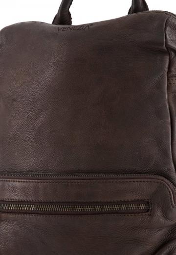 Кожаный рюкзак