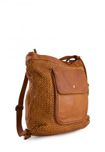 Кожаный рюкзак