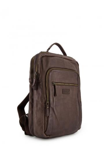 Кожаный рюкзак