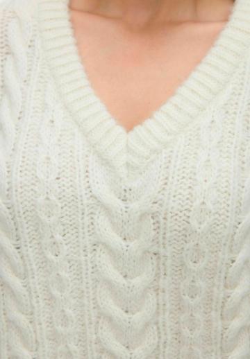 Длинный пуловер