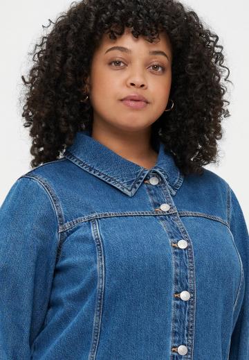 Джинсовое платье