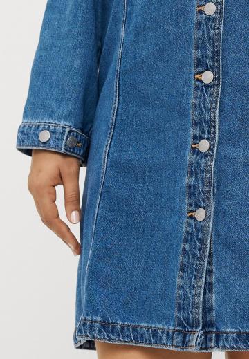 Джинсовое платье