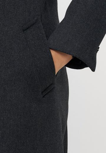 Шерстяное пальто