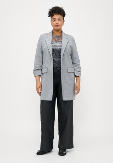 Длинный блейзер