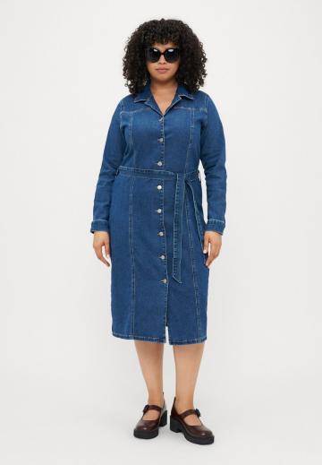 Джинсовое платье