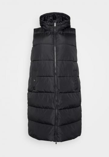 Длинный жилет