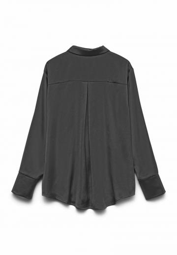 Атласная блузка