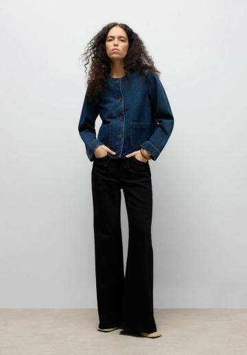 Джинсовая жилетка