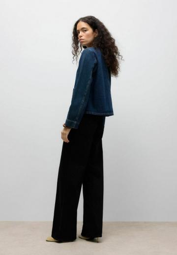 Джинсовая жилетка