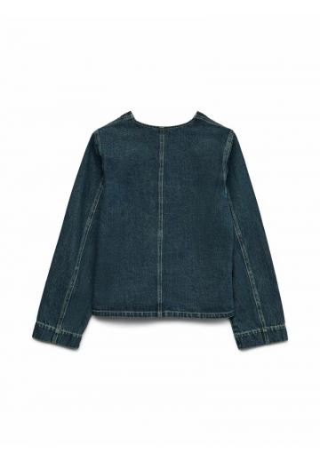 Джинсовая жилетка