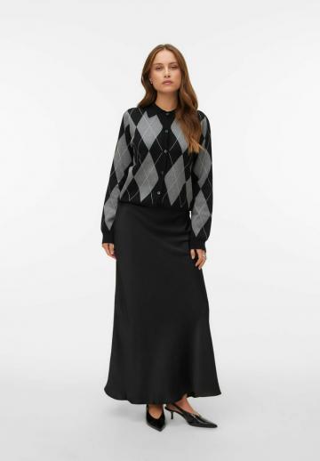 Жаккардовая вязаная кофта